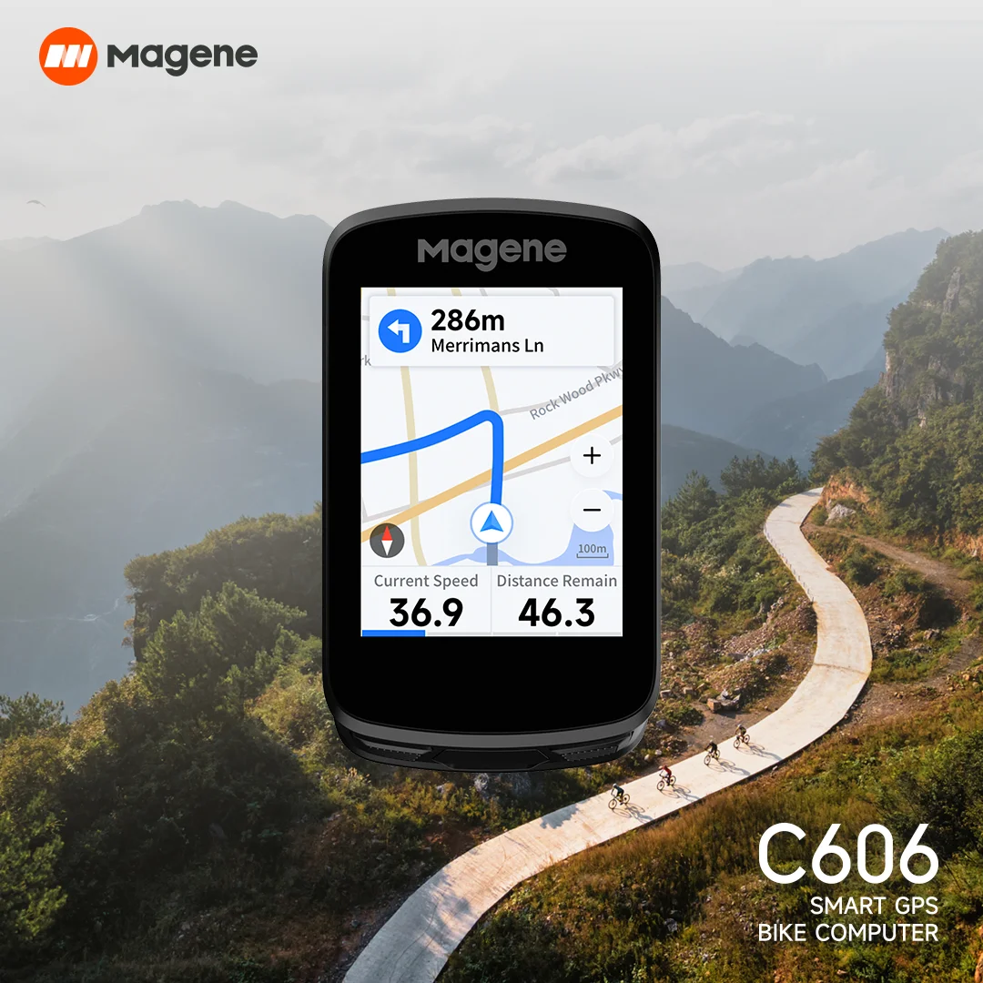 Magene C606 ġũ GPS  ǻ ̼,  Ŭ ӵ, Ŭ  ġ, 2.8  Ÿ,  Ʈ